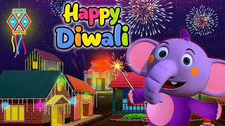 ✨🪔 Happy Diwali Song  3D Hindi Rhymes For Kids [upl. by Mukul]