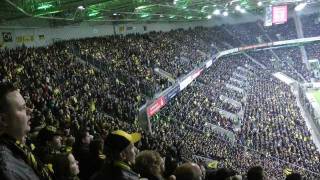 Gladbach vs BVB 11 Stimmung vor dem Spiel Mönchengladbach  Borussia Dortmund schwatzgelbdevideo [upl. by Docile]