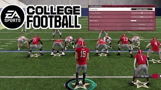 Best Passing Settings and Tips in College Football 25 on Heisman [upl. by Sirovat]