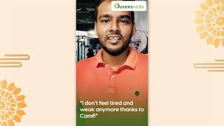 Queensveda Camfi Customer Stories  i found solution for my weakness and low energy levels [upl. by Cavil]