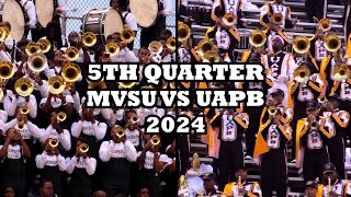 5th Quarter  MVSU vs UAPB 2024 marchingband band music hbcu [upl. by Lorilee]