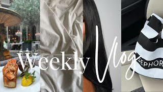 VLOG  Movie night  Solo lunch  planning my birthday  shopping amp more  Shannon Pryor [upl. by Hsekin656]