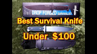 Cold Steel Drop Forged Survivalist Knife 2021 [upl. by Blythe]