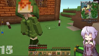 【Minecraft】ゆかりさんのド素人☆工業＋科学＋魔術 15【ゆかり＆ゆっくり実況】 [upl. by Elamef66]