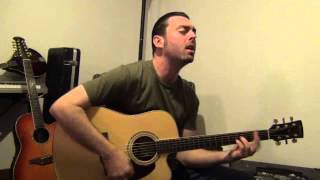 Lightning Crashes  Live  Cover  J Gramza  Lyrics Below  Acoustic [upl. by Lauder]