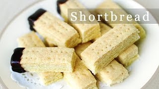 3Ingredient Shortbread Recipe 쇼트브레드 쿠키 만들기 Christmas Gift Ideas 크리스마스 선물  한글 자막 [upl. by Essirehc436]