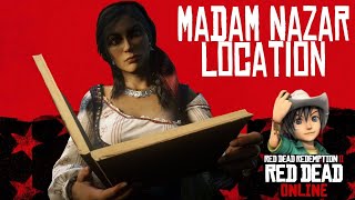 Madam Nazar location 16 August 2024 in Red Dead Online Collector Role [upl. by Eicram]