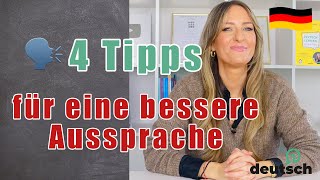 Verbessere deine 🇩🇪Aussprache in 7 Minuten [upl. by Raff338]