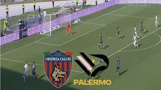 Palermo FC 11 Cosenza Calcio Highlights  SERIE B 20242025 [upl. by Nyrrad]