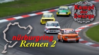 Kampf der Zwerge  Nürburgring Classic 2019 Rennen 2  Fiat 127 [upl. by Angi]