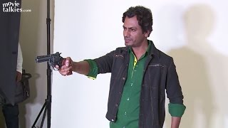 Nawazuddin Siddiquis Poster Photoshoot For His Upcoming Film Babumoshai Bandookbaaz [upl. by Wagshul]