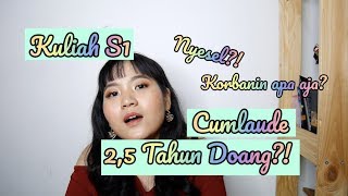 CURCOL Kuliah S1 Cumlaude 25 Tahun di Indonesia [upl. by Eelirrem]