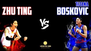 The Battle Zhu Ting VS Tijana Boskovic [upl. by Nomor624]