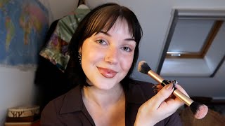 ASMR 💖 Doing My Makeup GRWM  Soft Spoken [upl. by Kain]