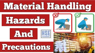 Material Handling Safety  Hazards And Precautions During Material Handling hseparamount [upl. by Esidnak383]