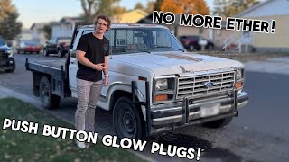 How to fix the glow plugs on a 69 IDI [upl. by Fransisco]