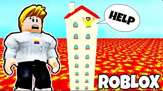 ROBLOX The Floor Is Lava Gameplay in Hindi 🔥 [upl. by Dnomra]