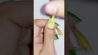 Easy and beautiful Nail design nailart nailcolour naildesign [upl. by Balf]