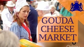 The Gouda Cheese Market • Traditional Dutch Market • THE NETHERLANDS [upl. by Bronder]