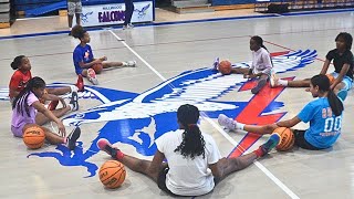 Oklahoma City Trae Young GIRLS Elite Went Straight Back To Work After Thanksgiving basketball [upl. by Eugilegna]