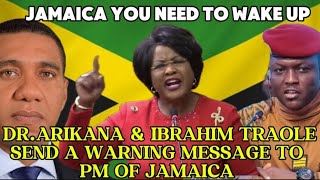 VERY BOLD Dr Arikana amp Ibrahim Traole Sends Serious And Warning Message To Pm Of Jamaica [upl. by Anirehc]