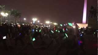 JKT48 Fans do WOTAGEI after FASTING break [upl. by Odraode587]