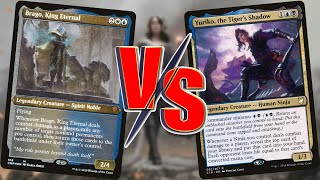 Yuriko VS Brago 1v1 EDHCOMMANDER Gameplay [upl. by Ynogoham]