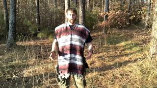 Mexican Poncho For Survival amp Tactical Purposes [upl. by Kamp481]