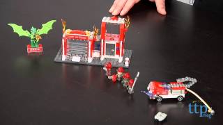 KREO Cityville Invasion Fire Station Dragon Attack from Hasbro [upl. by Alenas]