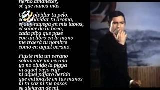 Leonardo Favio quotFuiste mia un veranoquot Videolyrics HQ Audio [upl. by Eeldivad]