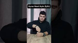 Ayran nasıl içilir🤣 youtube funny viralvideo [upl. by Dannel]