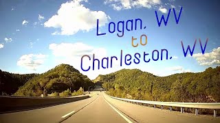 Driving Tour  Logan WV to Charleston WV  May 2021  DASHCAM [upl. by Adyela]