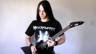 Opeth  The Leper Affinity Cover Solo Garrett Peters [upl. by Elac]