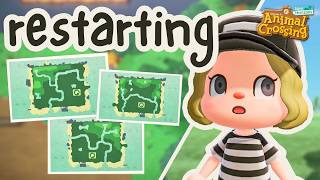 STARTING a NEW Animal Crossing Island 🌳 [upl. by Anit]