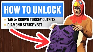 How To Unlock The Brown amp Tan Turkey Outfits amp More In GTA Online This Week [upl. by Ninette]