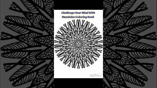 Creative coloring page from Challenge Your Mind With Mandalas Coloring Book [upl. by Arney948]