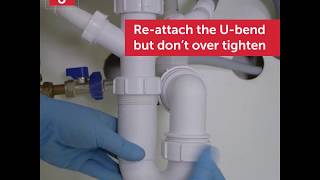 How to unblock a sink [upl. by Keraj685]