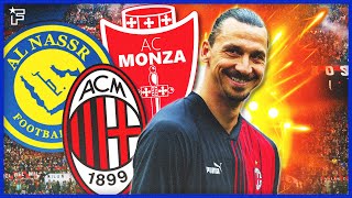 Zlatan Ibrahimovic va SIGNER dans un club IMPROBABLE  JT Foot Mercato [upl. by Magel69]