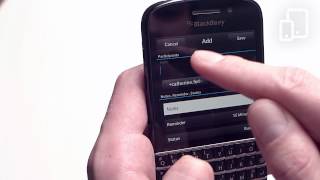 Blackberry Q10 on superfast 4GEE from EE [upl. by Landan476]