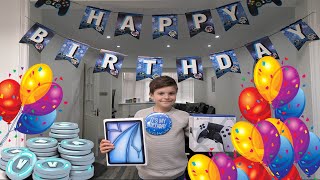 HAPPY 11th BIRTHDAY Freddie My Kid Reaction Surprising Him With NEW Playstation 5 Pro amp MORE [upl. by Dorris]