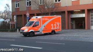 Feuerwehr  Rettungsdienst Berlin FW Wittenau [upl. by Dachia]