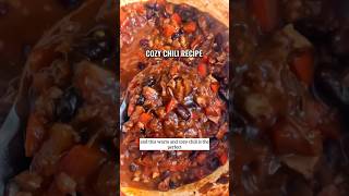 Cozy Chili Recipe httpslifemadesweetercomveganchili [upl. by Dranyar]