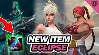 NEW ITEM ECLIPSE 🔥 EVERYTHING YOU NEED TO KNOW amp BEST CHAMPIONS Wild Rift Gameplay [upl. by Emawk297]