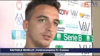 Maiello sono molto contento di esser tornato al Crotone [upl. by Belita]