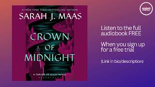 Crown of Midnight Throne of Glass Audiobook Summary Sarah J Maas [upl. by Nwonknu857]