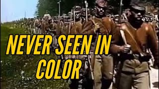 INSANE WW1 Color Film Never seen before [upl. by Anawt]