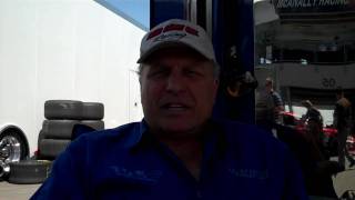 Jason Jefferson interviews Tony Oddo at Miller Motorsports Park NASCAR West event [upl. by Ecirtnuahs]