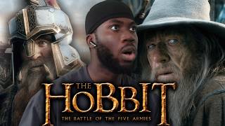 first time watching the HOBBIT BATTLE OF THE FIVE ARMIES REACTION [upl. by Aeriell791]