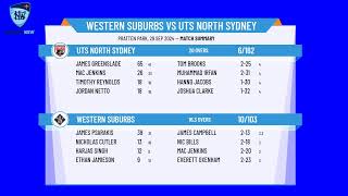 Western Suburbs v UTS North Sydney [upl. by Akimas]