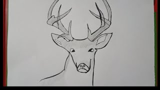 How to draw a deerswamp deer drawing [upl. by Garibull]